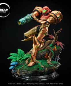 Metroid Dream Studio Samus Resin Statue