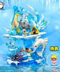 Pokemon EGG Studio Glacier Lapras Resin Statue